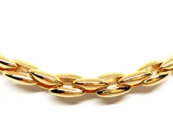 Collier Maille grain de riz Or jaune