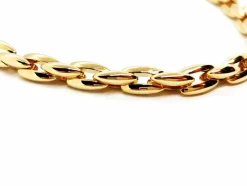 Collier Maille grain de riz Or jaune
