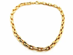 Collier Maille grain de riz Or jaune