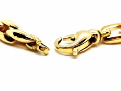 Collier Maille grain de riz Or jaune