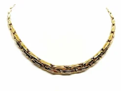 Collier Maille haricot Or jaune