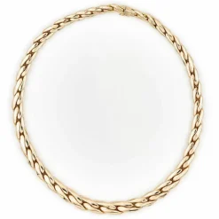 Collier Maille haricot Or jaune
