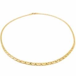 Collier Maille haricot Or jaune