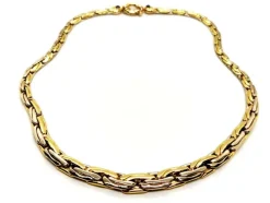 Collier Maille haricot Or jaune