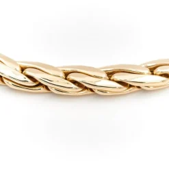 Collier Maille haricot Or jaune