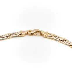 Collier Maille haricot Or jaune