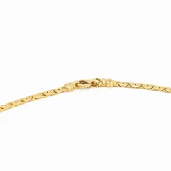 Collier Maille haricot Or jaune