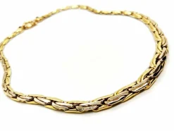Collier Maille haricot Or jaune