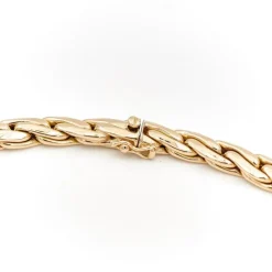 Collier Maille haricot Or jaune