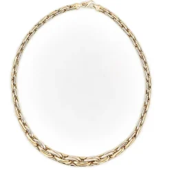 Collier Maille haricot Or jaune