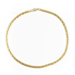 Collier Maille haricot Or jaune Diamant