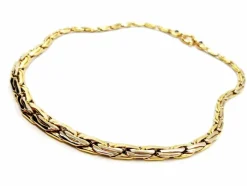 Collier Maille haricot Or jaune