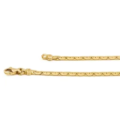 Collier Maille haricot Or jaune