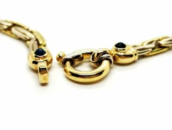 Collier Maille haricot Or jaune