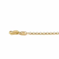 Collier Maille jaseron Or blanc