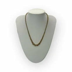 Collier maille jaseron en chute