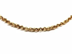 Collier Maille jaseron Or jaune