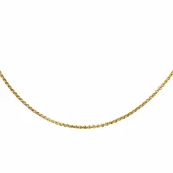 Collier Maille jaseron Or jaune