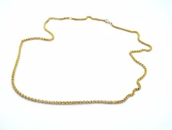 Collier Maille jaseron Or jaune