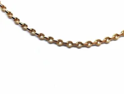 Collier Maille jaseron Or jaune