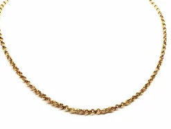 Collier Maille jaseron Or jaune