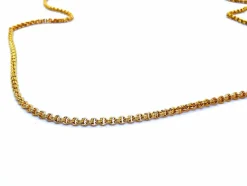 Collier Maille jaseron Or jaune