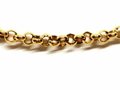 Collier Maille jaseron Or jaune