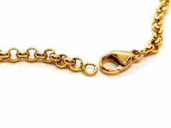 Collier Maille jaseron Or jaune
