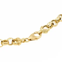 Collier Maille jaseron Or jaune