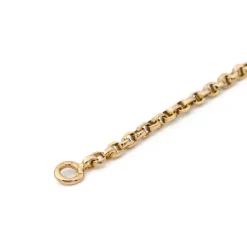 Collier maille jaseron Or jaune