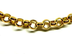 Collier Maille jaseron Or jaune