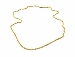 Collier Maille jaseron Or jaune