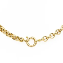 Collier Maille jaseron Or jaune