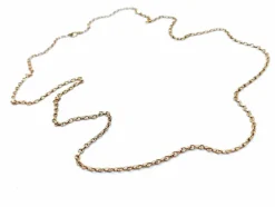 Collier Maille jaseron Or jaune