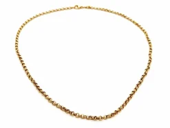 Collier Maille jaseron Or jaune