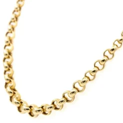 Collier Maille jaseron Or jaune