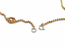 Collier Maille jaseron Or jaune