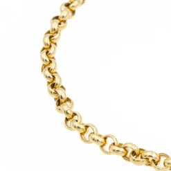 Collier Maille jaseron Or jaune
