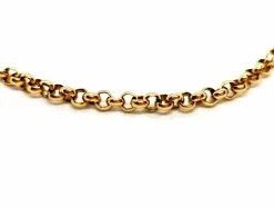Collier Maille jaseron Or jaune