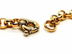 Collier Maille jaseron Or jaune