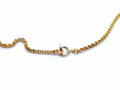Collier Maille jaseron Or jaune