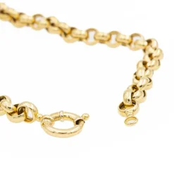 Collier Maille jaseron Or jaune