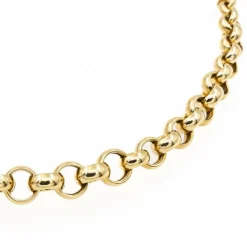 Collier Maille jaseron Or jaune