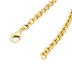 Collier Maille jaseron Or jaune