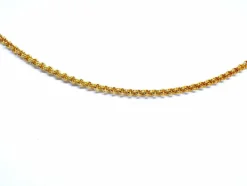 Collier Maille jaseron Or jaune
