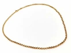 Collier Maille jaseron Or jaune