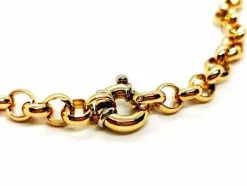 Collier Maille jaseron Or jaune