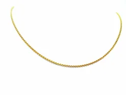 Collier Maille jaseron Or jaune