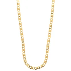 Collier maille marine en or jaune