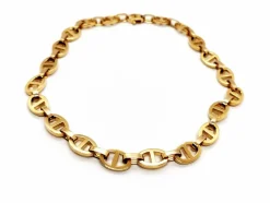 Collier Maille marine Or jaune